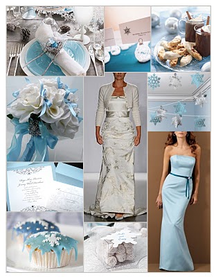 Uplight your ceremony with blue to give the feeling of a winter wonderland